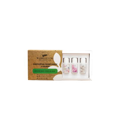 Wasparfum proefpakket biologische lijn